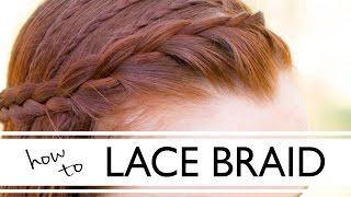 How to Lace Braid - Beginner Braid Tutorial