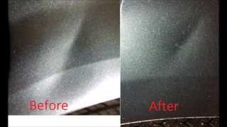 Removing dents with suction cup - very easy!