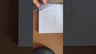 Step by step unique drawing