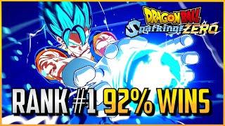 DBSZ ▰ This Is The Rank #1 Player With 92% Win Rate【Dragon  Ball Sparking Zero】