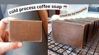 How to make coffee soap (this recipe is luxurious )