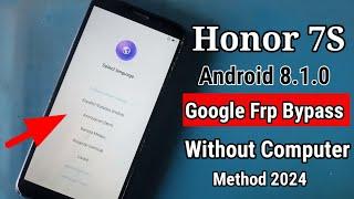 honor 7s frp bypass !! honor 7 frp bypass 2023 !! honor 7 lite frp bypass!! frp bypass..