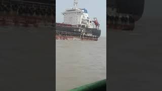 World vevo big ship in sea out rong weather on the ship captain emergency on sports hospital on