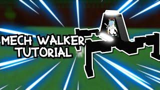 INSANE MECH WALKER TUTORIAL|Roblox Build A Boat For Treasure