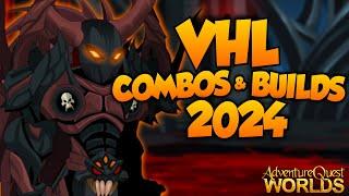 [AQW] VoidHighlord Combos and Builds 2024