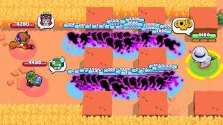 *OMG* 999 SHADOWS TARA!!! Wipeout All Brawlers! Brawl Stars Funny Moments & Wins & Fails ep.375