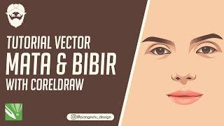 Tutorial Vector Eyes & Lips With Coreldraw By PANGESTU DESIGN