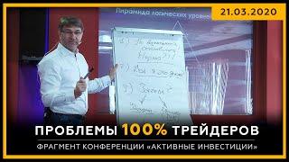 Проблемы 100% трейдеров. Фрагмент конференции «Активные Инвестиции». Сергей Змеев. 18+