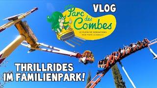 Ein "Familienpark" mit richtigen Thrillrides! Parc des Combes | Vlog #58 | ParksAndFunfair