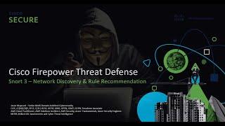 Cisco Firepower Threat Defense: SNORT3 - Firepower Recommendations