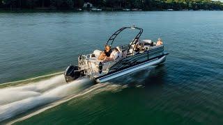 Harris Pontoon Boat Sunliner for Sale - Vancouver Island Boat Dealer, BC Canada