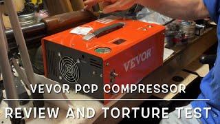 Full review and torture test of my Vevor PCP compressor takes a lickin ang keeps on ticking!