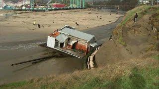 Officials assess what's next for Santa Cruz wharf following collapse as debris washes ashore