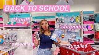 BACK TO SCHOOL SHOPPING!!* huge school supplies haul