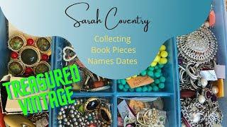 Sarah Coventry Collection | Book Piece Names Dates