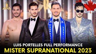 Mister Supranational 2023 - Luis Portelles Full Performance and Pageant Highlights | CANADA