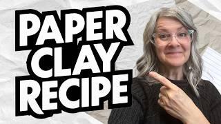 Turn Your Scrap Paper into Clay / How To Make DIY Paper Clay