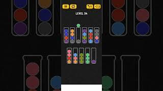 Ball Sort - Color Puzzle Game level 31 32 33 34 35 36 37 38 39 40 #puzzle #ballsortpuzzle