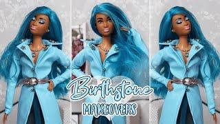 Barbie Collector Birthstone Doll Makeovers: Aquamarine (March) #3