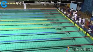 200m Breaststroke - Girls - 1 Heat