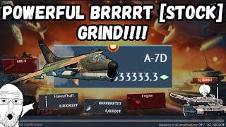 The Best [STOCK] 𝐁𝐑𝐑𝐑𝐑𝐓 in War Thunder!(Better than A-10?) | INSANE Top Tier Grind Experience!