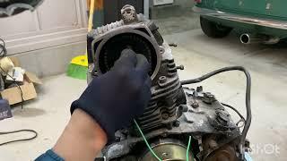 TW200 Engine replacement