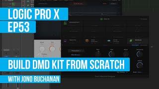 LOGIC PRO X - Building a Drum Machine Designer kit from scratch