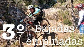 Aprende la técnica del Enduro MTB por ABB (Tutorial 3 .Bajadas empinadas)