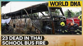 Thailand Bus Fire: School Bus With 44 Students Catches Fire, 23 Dead | World DNA LIVE | WION News