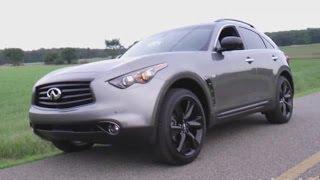 2015 Infiniti QX70S AWD Test Drive Video Review