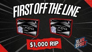 NEW RELEASE! Did We Get A Case Hit? - 2024 Panini Black Football (FOTL) Hobby Box Opening (X2)