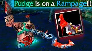 PUDGE MID - WTF RAMPAGE! | El_Retardos | RGC