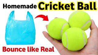 How to make Cricket Ball at home easy | DIY Bouncing Ball | Homemade Cricket Tennis Ball making pt-3