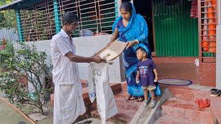 সকাল বোলায় আমাদের বাড়ীতে কে আসলো আর কি দিল | Village Morning Life | Village Life