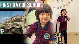 Zaki's FIRST DAY OF SCHOOL ️| DPS Monarch International School | 2024 | #firstdayofschool