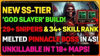 NEW 'GOD SLAYER' Pinnacle Boss Slayer & T18+ Mapping Setup! | CLEARS ALL POE 2 Content!