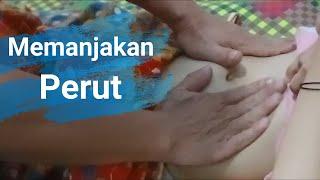 pijat perut wanita cantik terbaru tradisional || CARA Merawat Kesehatan Tubuh