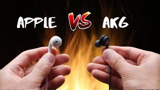 Samsung AKG Wired Earbuds vs. Apple Wired Earbuds | Comparing the Best Wired Earbuds in Mid-2020