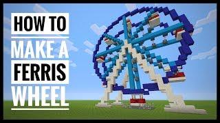 Minecraft Tutorials: How to Make a Ferris Wheel!