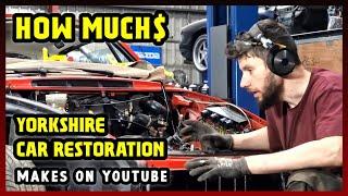 This Is How much money Yorkshire Car Restoration makes on YouTube 2024