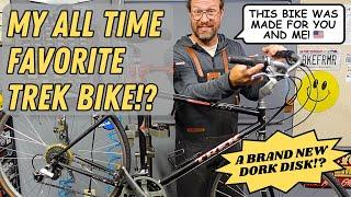 MY FAVORITE TREK gets a BRAND NEW DORK DISK! + Tuneup, Tires, Tubes, Grips and wholesome bike stuff!