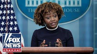 Press Secretary Karine Jean-Pierre holds a White House briefing