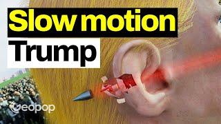 Attack on Trump: unprecedented 3D reconstruction of the bullet in slow motion