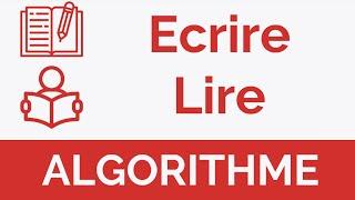 Algorithme #5 : Ecrire - Lire (Darija)