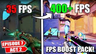 How to Fix FPS Drops & BOOST FPS in Valorant Episode 7 Act 2