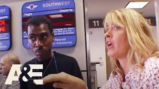 EVERYONE Gets FURIOUS With Airline Staff Over Weather Delay Confusion | Airline | A&E