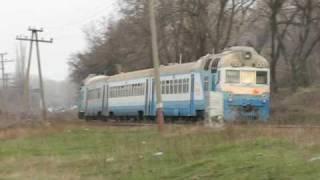 Дизель-поезд №6341 Сватово-Попасная (diesel-train Svatovo-Popasnaya)