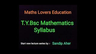 Tybsc mathematics syllabus || subjects Wise || Pune university