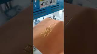 Semi automatic Hot Stamping Machine For Leather