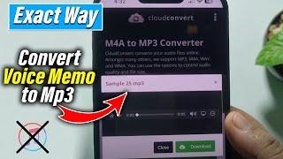 How to Convert Voice Memo to Mp3 iphone [Without iTunes]